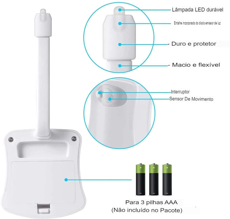Luz Noturna para Banheiro
