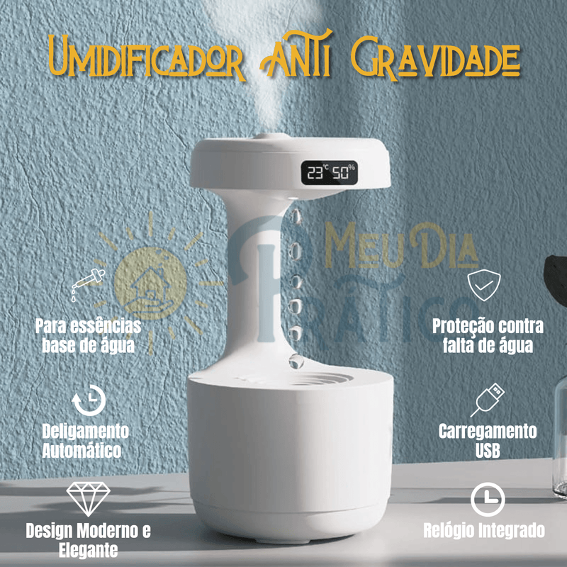 Umidificador Anti Gravidade