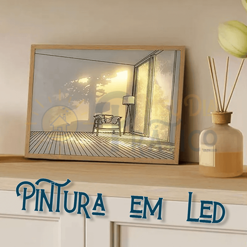 Pintura em Led