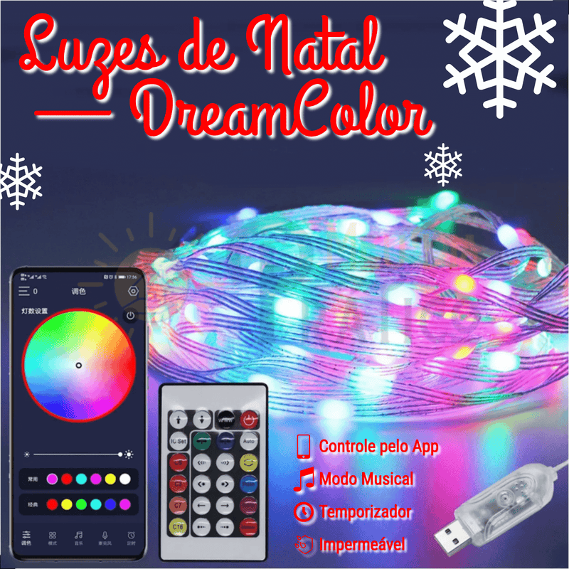 Luzes de Natal DreamColor