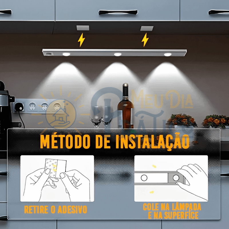 Luminária SlimLed Recarregável