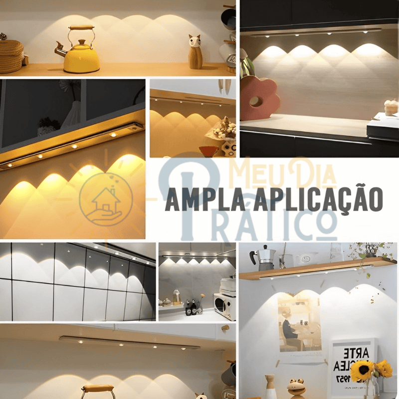 Luminária SlimLed Recarregável