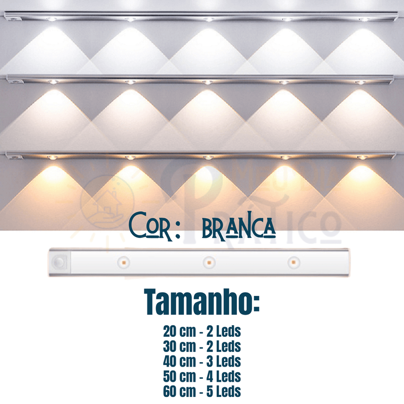 Luminária SlimLed Recarregável