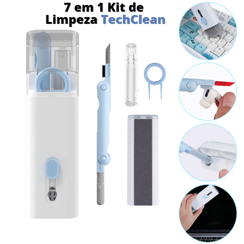 7 em 1 Kit de Limpeza TechClean