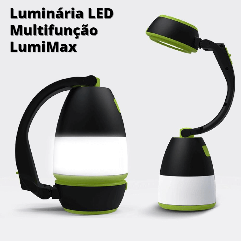 Luminária LED Multifunção LumiMax