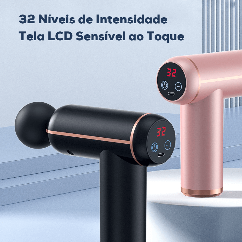 Pistola de Massagem Portátil MaxRelax