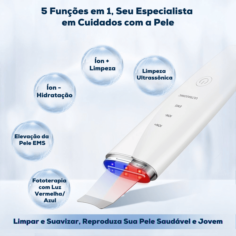 Esfoliante Ultrassônico DeepClean