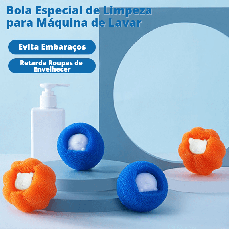 Kit de Bolas Mágicas para Lavar Roupa