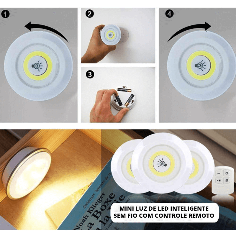 Mini Luzes de LED Inteligentes