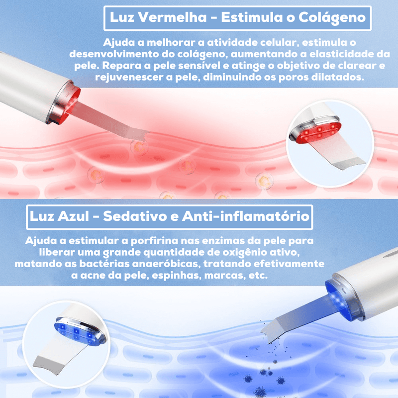 Esfoliante Ultrassônico DeepClean