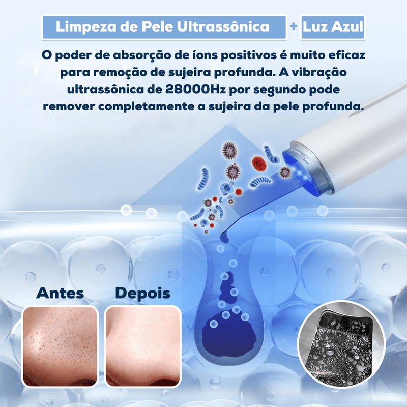 Esfoliante Ultrassônico DeepClean