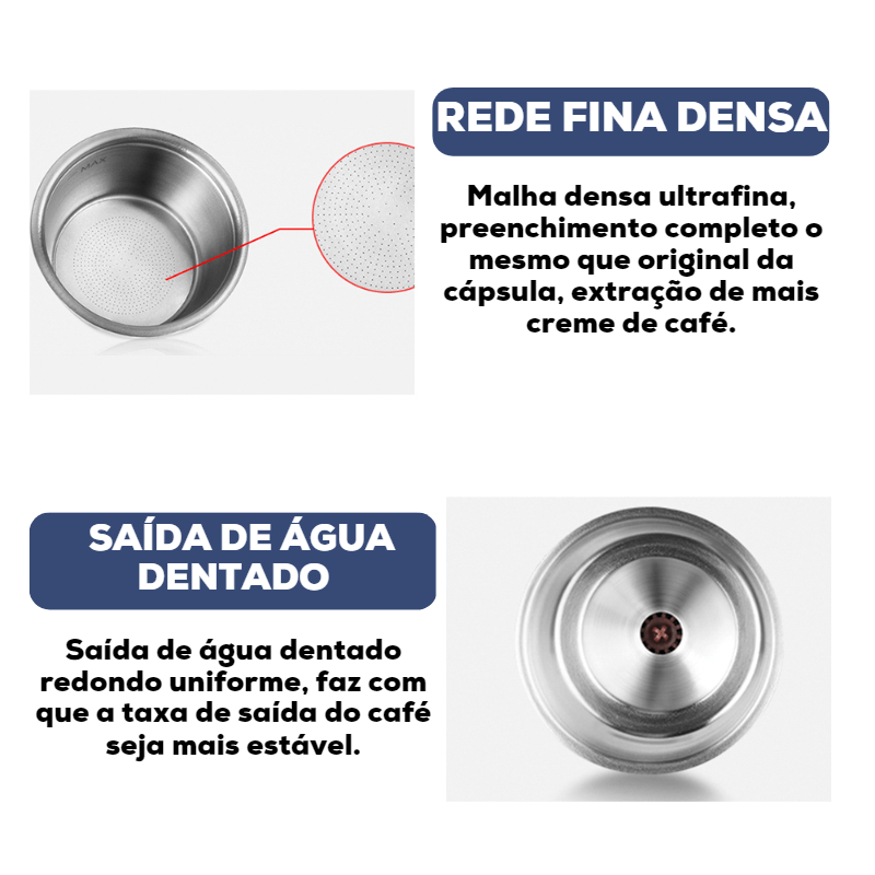 Cápsula Recarregável Para Dolce Gusto