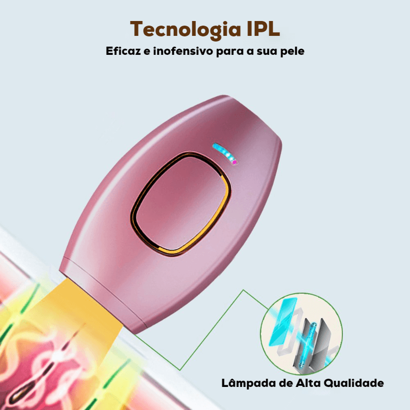 Depilador a Laser Sem Dor ShavePlus