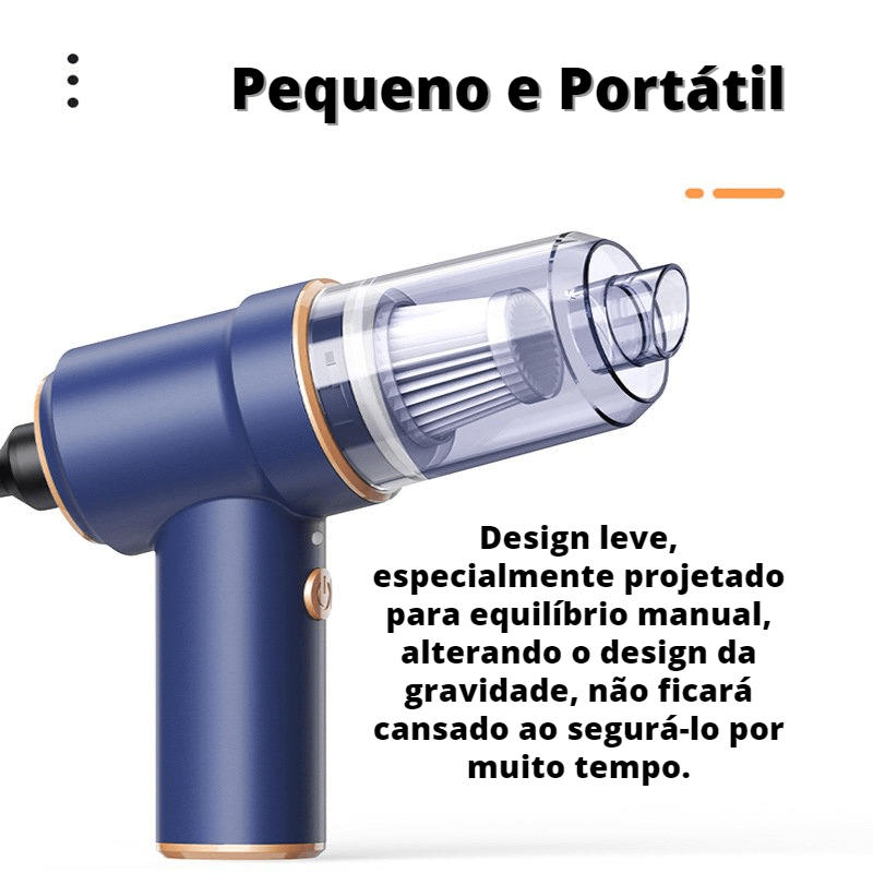 Aspirador Portátil 2 em 1 CleanPro