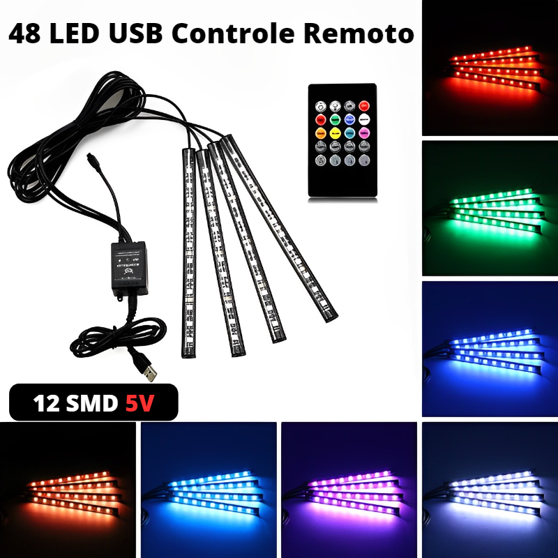 LED Neon Interior Automotivo