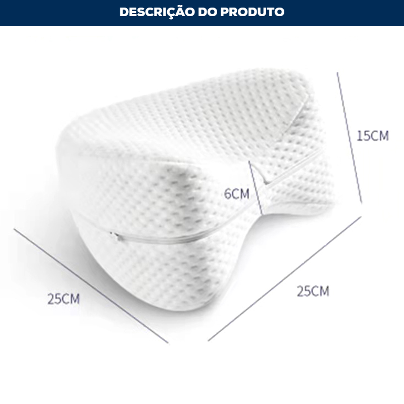 Almofada Ortopédica para Alívio da Dor nas Costas