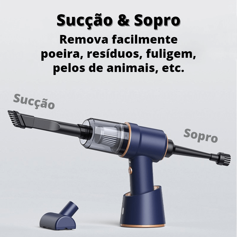 Aspirador Portátil 2 em 1 CleanPro