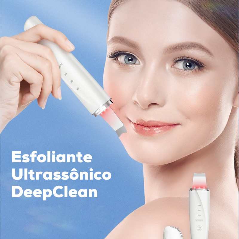 Esfoliante Ultrassônico DeepClean