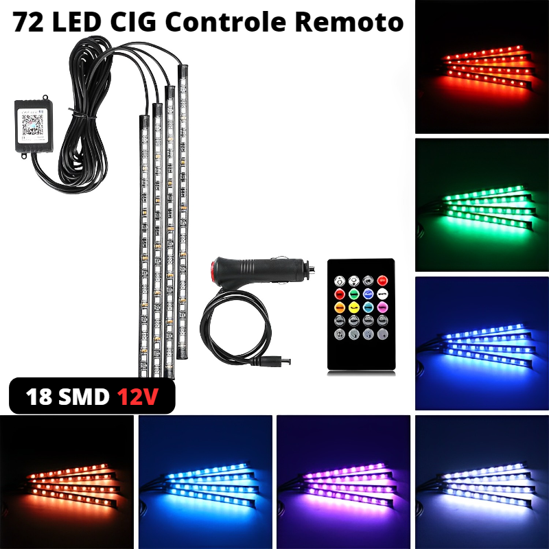 LED Neon Interior Automotivo