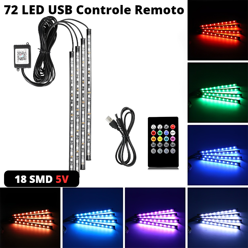 LED Neon Interior Automotivo