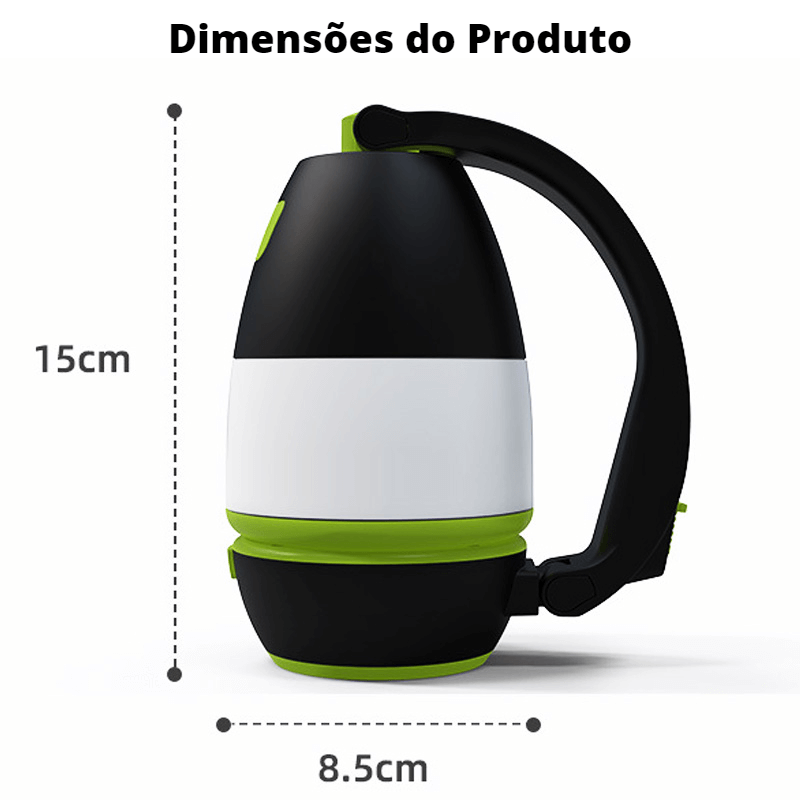 Luminária LED Multifunção LumiMax