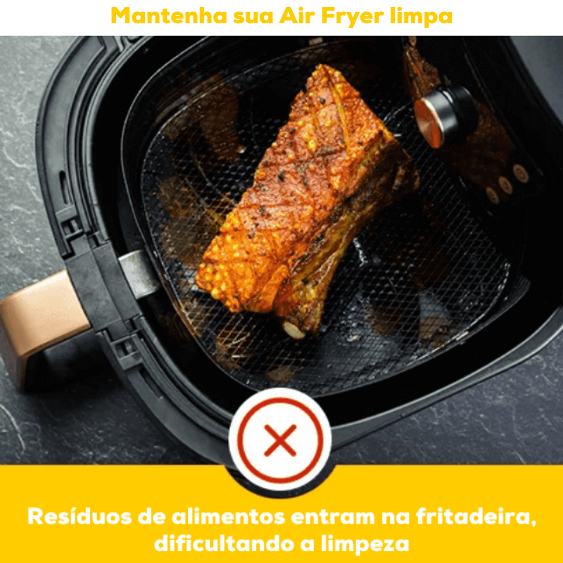 Bandeja de Silicone para Air Fryer