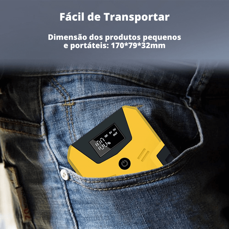 Novo Banco de Arranque de Carros 1200mA