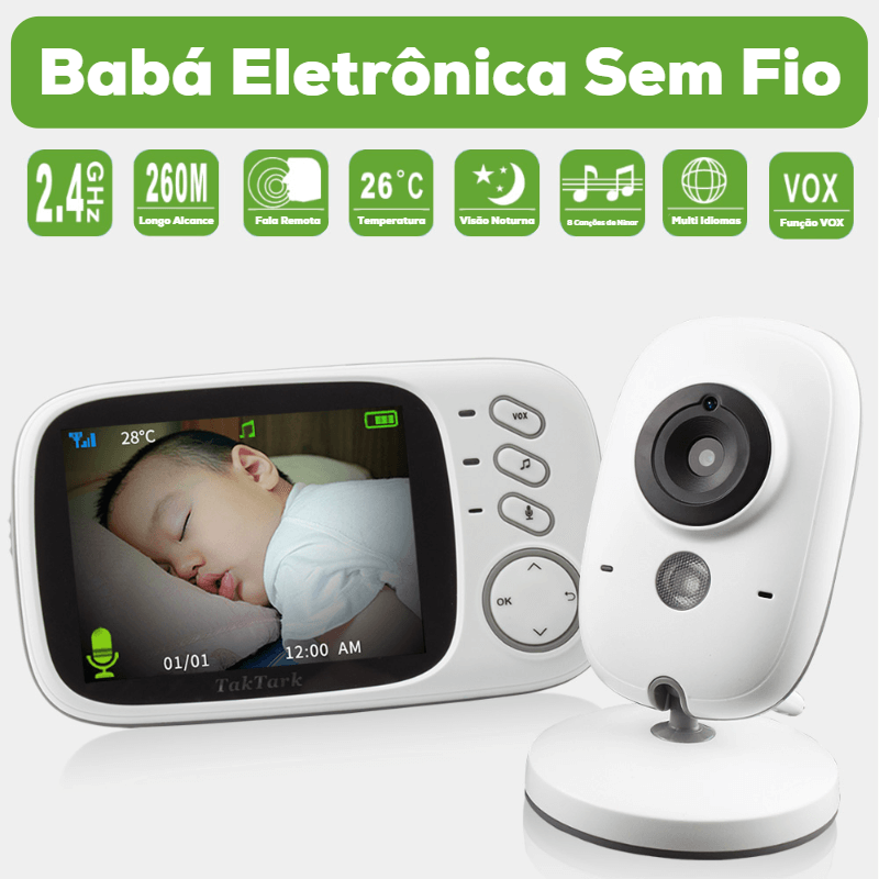 Babá Eletrônica Sem Fio