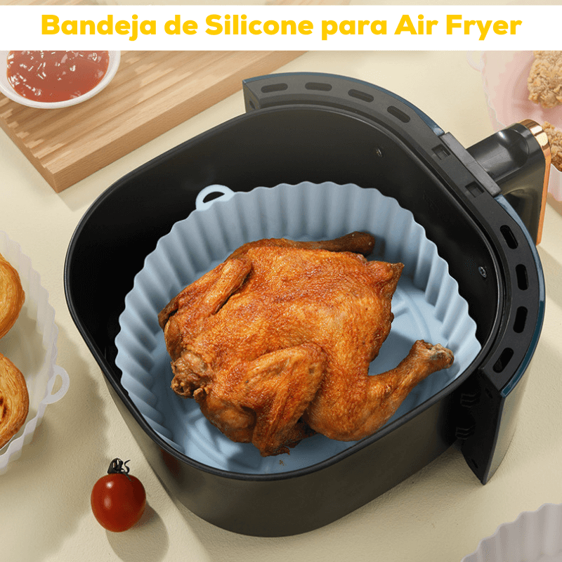 Bandeja de Silicone para Air Fryer