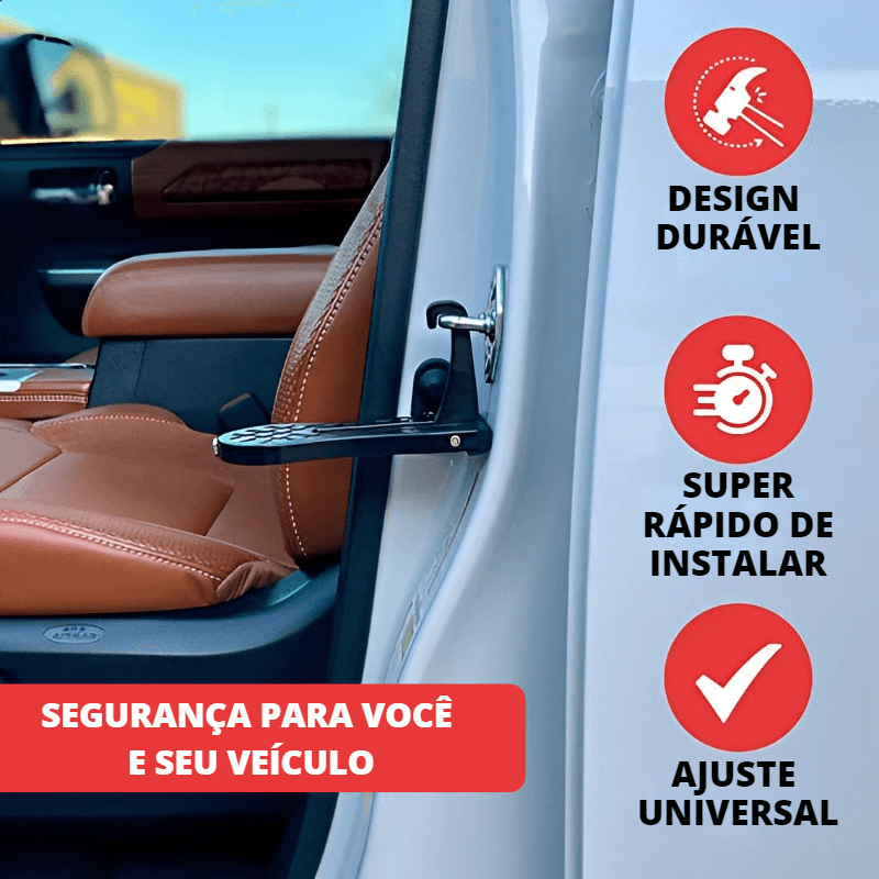 Degrau Multifuncional para Porta do Carro