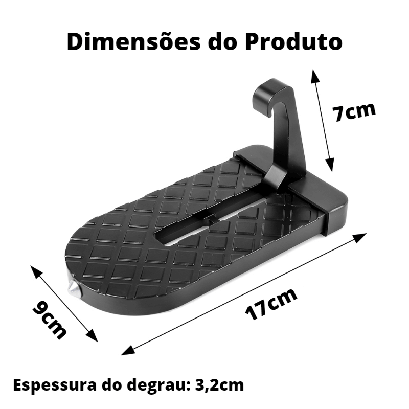 Degrau Multifuncional para Porta do Carro