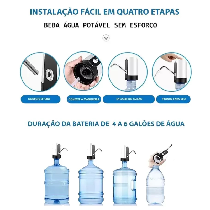 Bomba Recarregável AquaMax