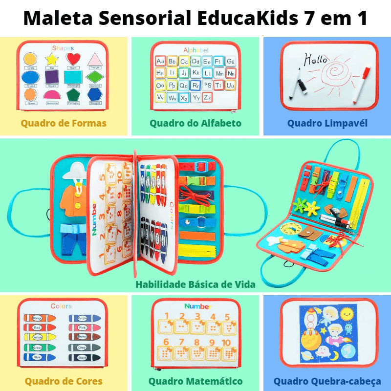 Maleta Sensorial EducaKids