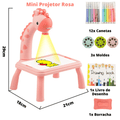 Mini Projetor LED de Desenho Infantil