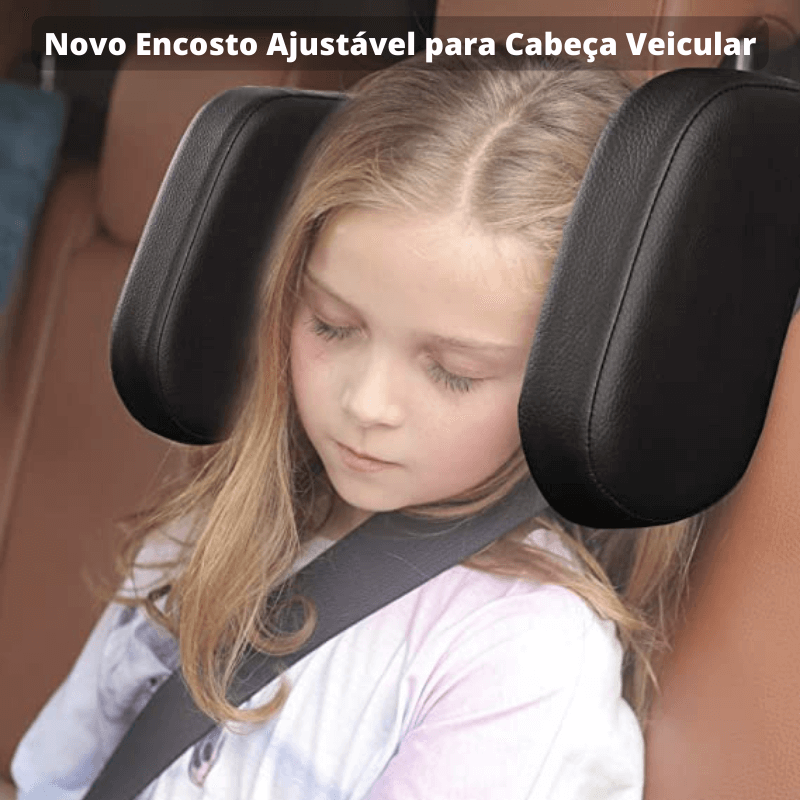 Novo Encosto Ajustável para Cabeça Veicular