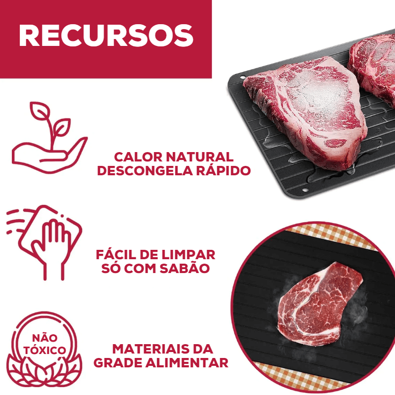 Bandeja de Descongelamento Rápido