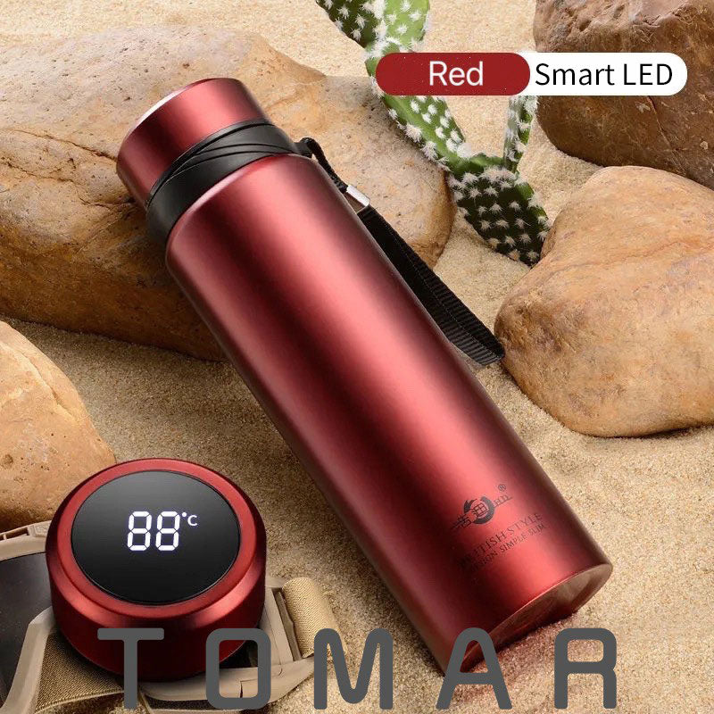 Garrafa Térmica SmartLED - Com Visualização da Temperatura