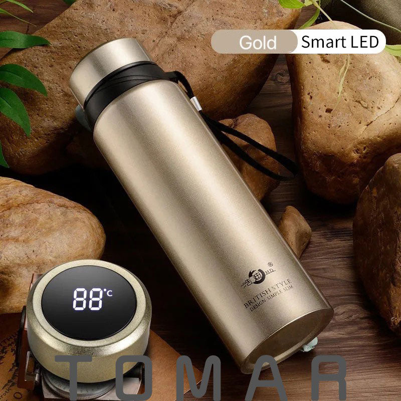 Garrafa Térmica SmartLED - Com Visualização da Temperatura