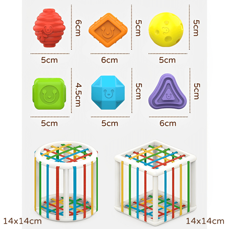 Novo Montessori com Blocos Coloridos